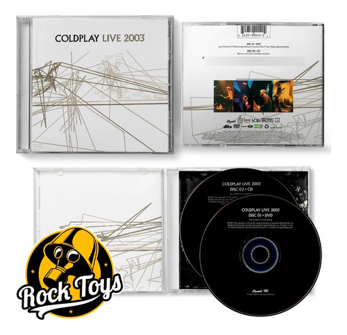 Coldplay - Live 2003 Cd & Dvd Vers. Usa (Reacondicionado)