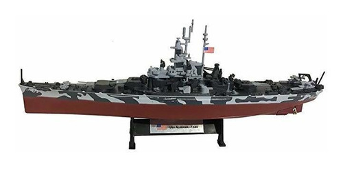 Uss Alabama 1944- 1: 1000 Nave Modelo (amercom St-23)