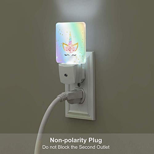 Luz Nocturna Led Conejo Pascua 2 Uds. Sensor Crepúsculo,