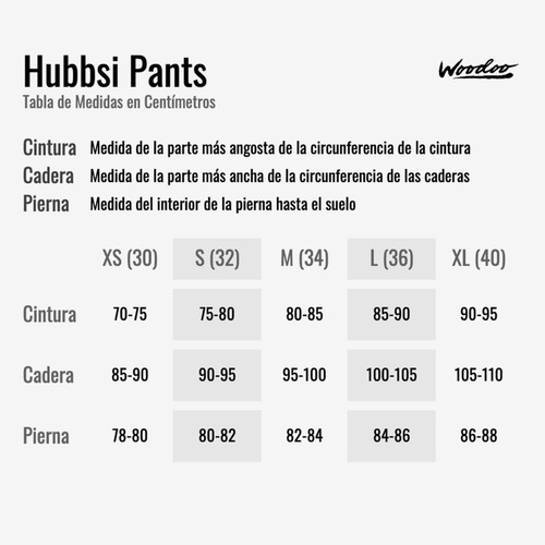 Imagen 5 de 5 de Pantalón Woodoo Hubbsi Celeste Claro