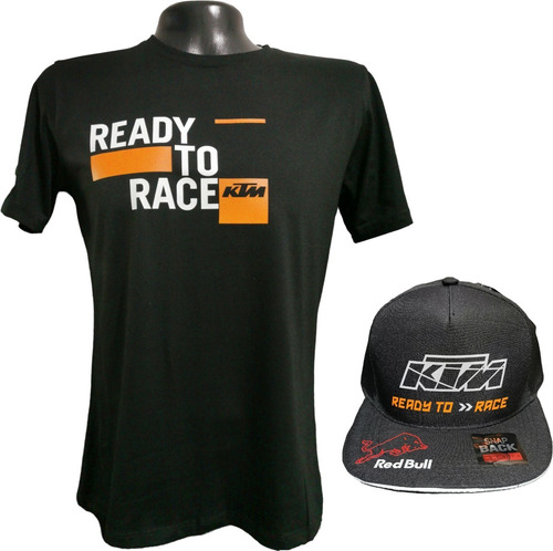 Camiseta Y Gorra Ktm Combo