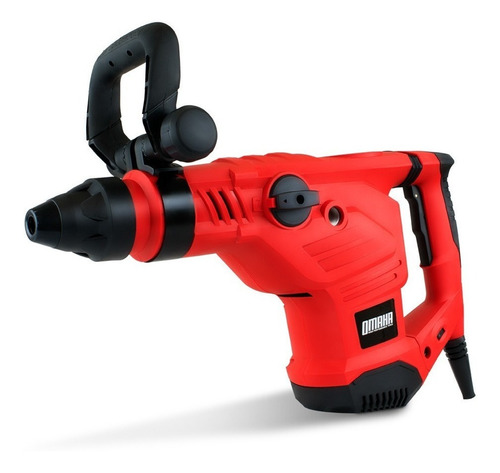 Rotomartillo electroneumático Omaha RM-50MAX rojo frecuencia de 50Hz con 1600W de potencia 220V-230V