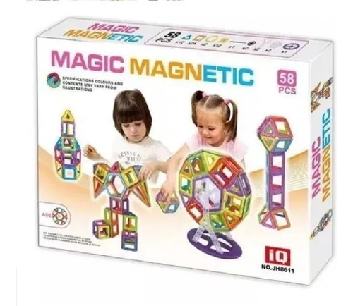 Magneticos Juegos Pieza Niños/niñas Bloques Plasticos Armar