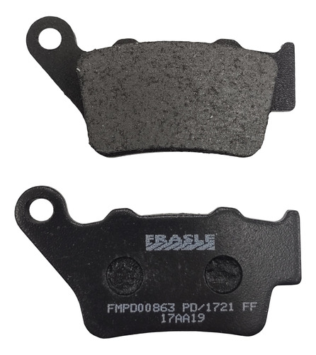 Pastillas De Freno Fras-le Para Honda Nx 650 Desde 1997