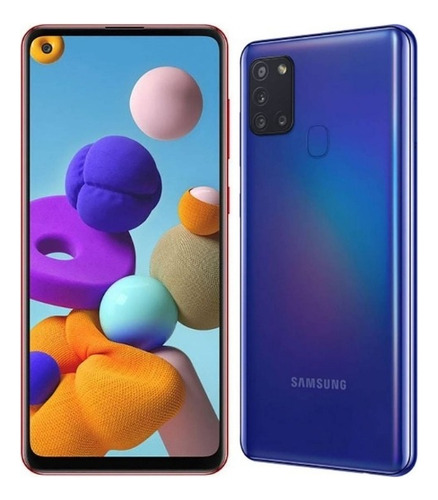 Samsung Galaxy A21s 64gb Blue Liberado (Reacondicionado)