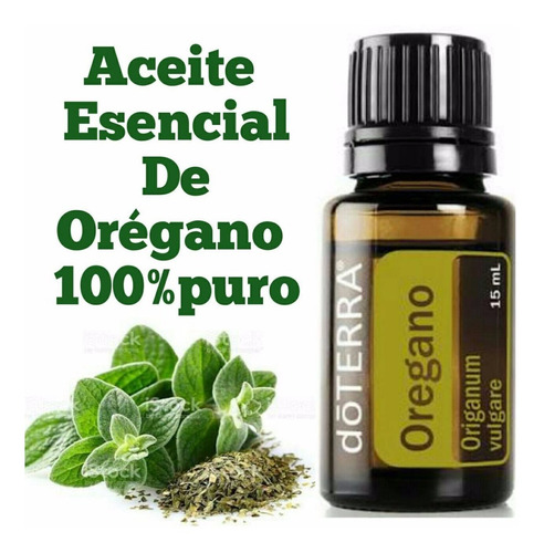 Aceite Esencial De Orégano 15ml Candidiasis Verrugas Doterra