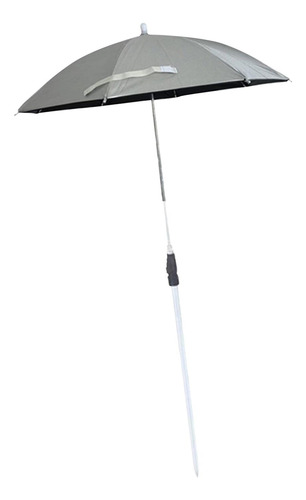 Planta Tom De Proteção Solar Guarda -chuva De Prata