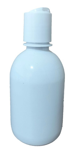 Envase, Botella Pet Blanca 250ml Con Tapa Disc Top X 100