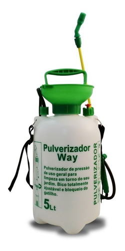 Pulverizador Veneno 5 L Pressão Espargidor Borrifador Bomba