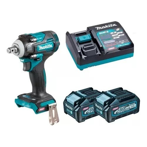 Chave De Impacto 40v Tw004gz Makita 2bat 4ah 40v Carregador