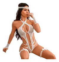 Comprar Fantasia Sexy De Noiva Feminina Sensual Lingerie Lua De Mel