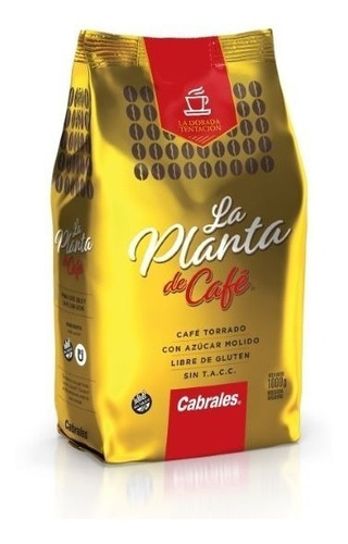 Cafe Torrado Molido La Planta De Cafe Cabrales 1000g 1kg