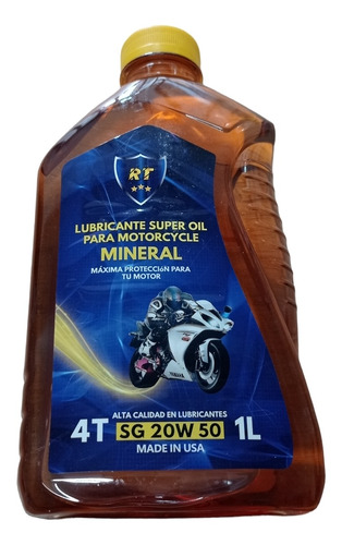 Aceite 4 Tiempos Moto 20w50 Usa