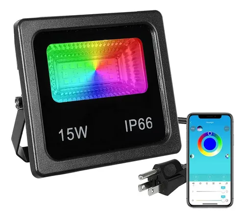 Rgb Led Reflector Module Reflector Led Rgb 15w Luses Led De Colores Exterior Ip66 | Cuotas sin ...