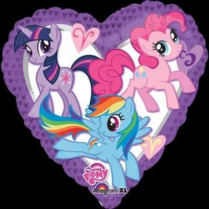 Globo My Little Pony. 18 Pulgadas. Rainbowdash, Pinky Pie