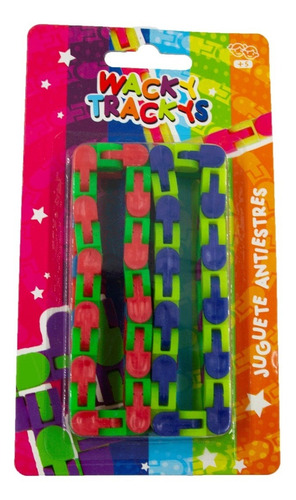 Juguetes Antiestrés:4 Wacky Tracks, 1 Cubo 3x3, 1 Bola Color