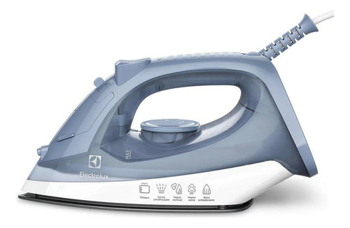 Plancha de vapor azul eficiente Esi10 de 110 V de Electrolux