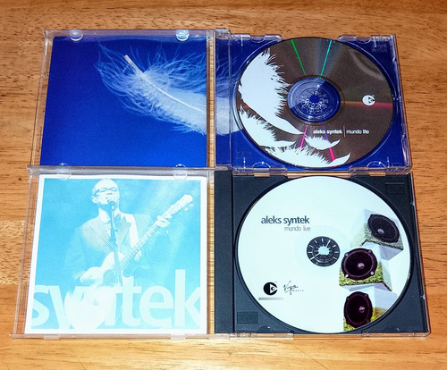 Aleks Syntek Mundo Lite Aleks Syntek Mundo Live Cd Rock Pop Estándar (Usado)