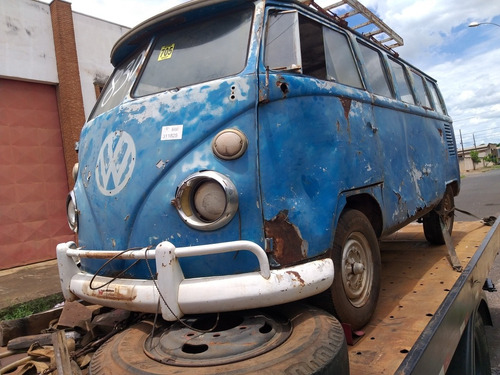 Vw Kombi Corujinha Carroceria Baixada Detran Sem Motor