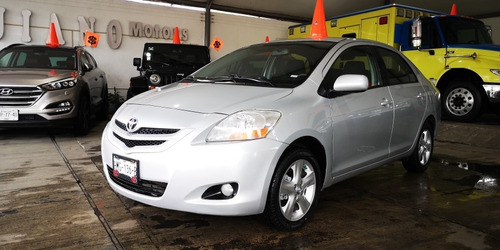 Imagen 1 de 15 de Toyota Yaris 2008 1.5 Sedan Premium 5vel Aa Ee Ra Mt
