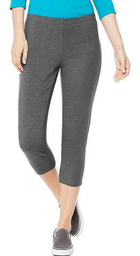 Hanes Stretch Jersey Capri Para Mujer