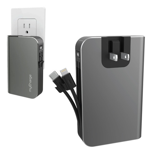 Mycharge Cargador Porttil Para iPhone - Hub De 10050 Mah Enc