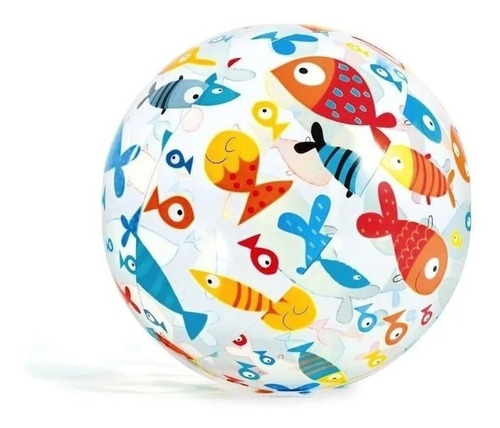 Pelota De Playa Intex Colores 51cm / Tecnofactory