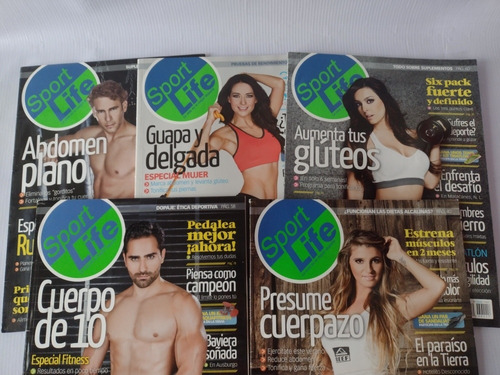 5 Revistas Sport Life, Crs9na 