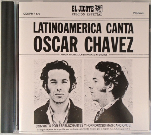 Oscar Chavez Latinoamerica Canta Cd