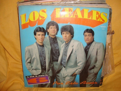 Vinilo Los Leales Por Este Amor Volumen 6 C3