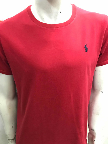 Remera Polo Ralph Lauren Basic Red Talle Small
