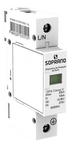 Protetor Surto Soprano 20ka 275v