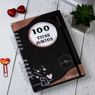 Libro / Album 100 Citas Juntos Para Parejas - Personalizado