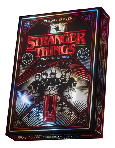 Cartas Stranger Things Luxury Card Naipes Netflix Eleven 11