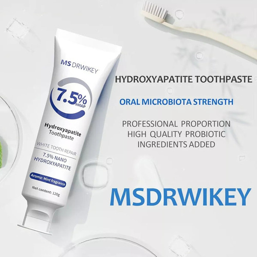 Pasta De Dientes Ms Drwikey Con Hidroxiapatita Al 7,5% *1