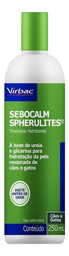 Shampoo Sebocalm Spherulites Virbac 250ml Imediato Fragrância Neutra