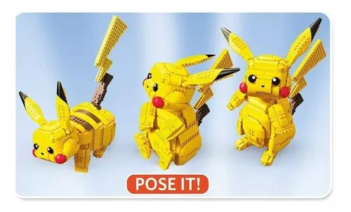 Set Construccion Mega Contrux Pikachu Pokemon 825 pcs