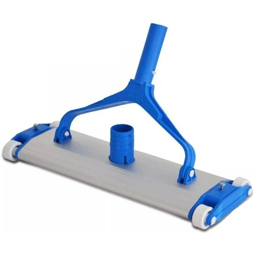 Limpia Barre Fondo De Aluminio 35 Cm Cepillo Pileta Piscina