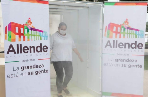 Túnel Móvil Sanitizador V2 Cabina Desinfectante