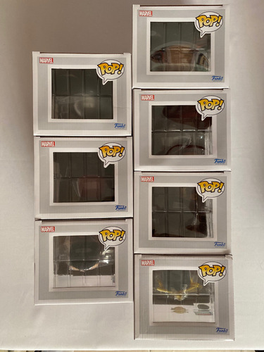 Spiderman Funko Pop Sinister Six Set Completo De 7 Figuras (Usado)