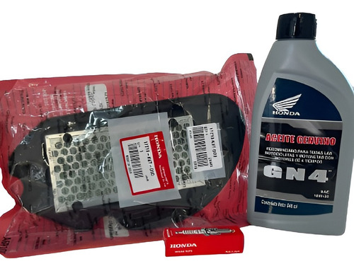 Kit De Servicio / Afinacion Moto Navi Original Honda 2016-23