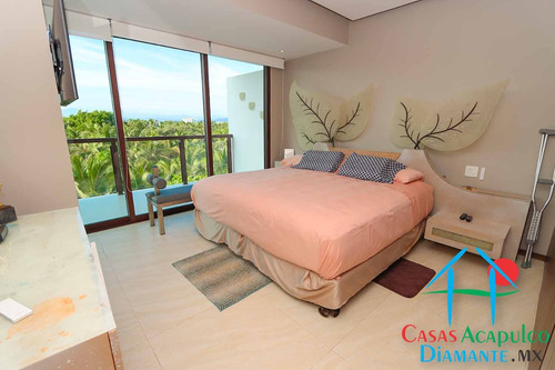 Cad La Isla Emerald C5. Terraza Con Vista A Los Jardines Y Albercas