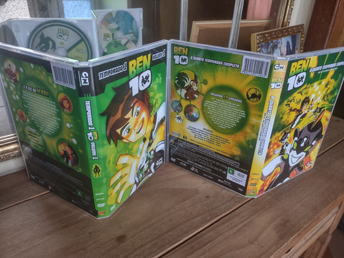 Dvd Ben 10 4 Séries Completas E 5 Filmes Dublado Coleção
