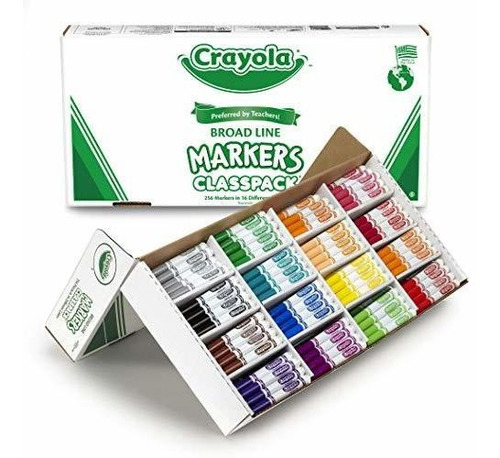 Crayola Marcadores De Línea Ancha, Suministros De 3wlsa