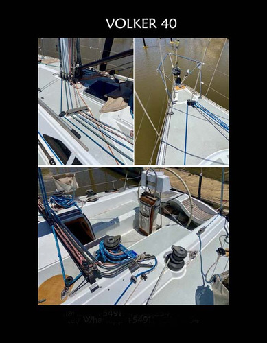 Velero Volker 40. Muy Equipado. Quillote Nuevo.
