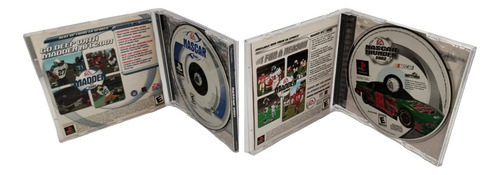 Nascar 2001 & Nascar 2002 Americano Ps1 Original Combo (Recondicionado)