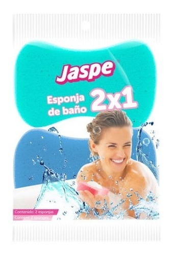 Jaspe Esponja De Baño Pack 2 X 1 