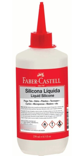 Silicona Liquida 250ml Faber Castell *1 Unidades