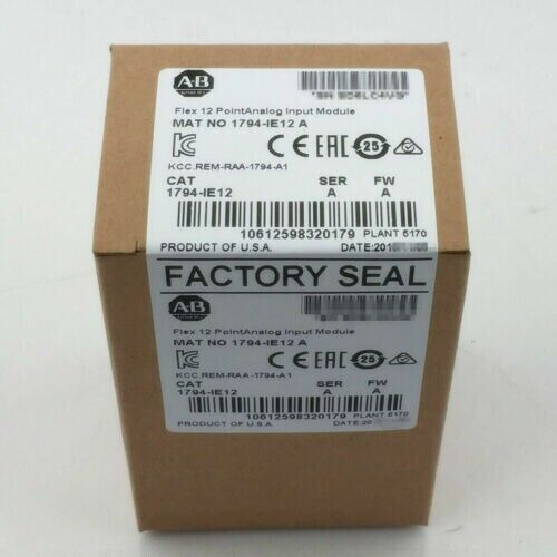 New Factory Sealed Ab 1794-ie12 Ser A Flex 12 Point Anal Aab