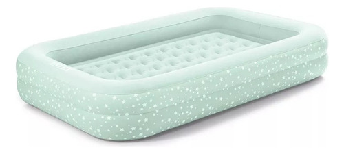 Colchon Inflable Cama Viaje Para Niños + Funda + Bomba Msi